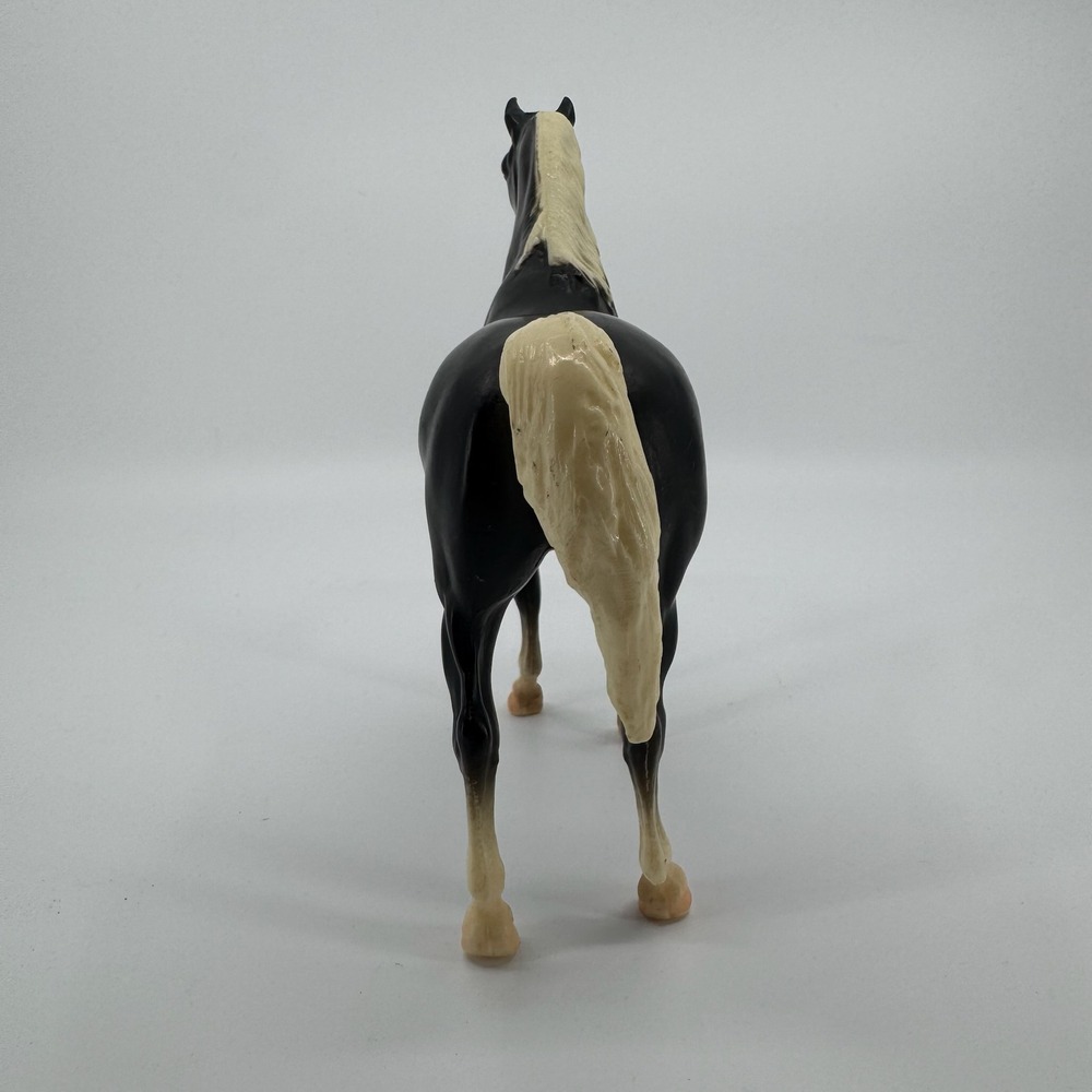 Vtg 70s Breyer Arabian Mare Horse Figurine 12in Traditional Charcoal Dickory USA - Picture 5 of 11